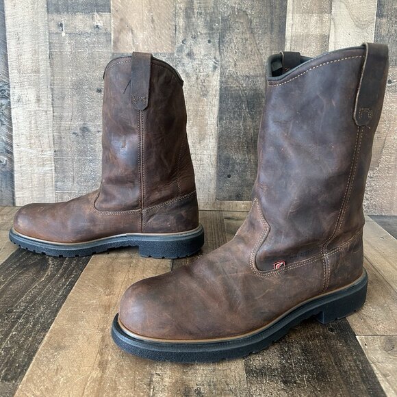 Red Wing 1172 Dynaforce Waterproof Soft Toe Pull On Work Boots Mens 13 B - Picture 1 of 12